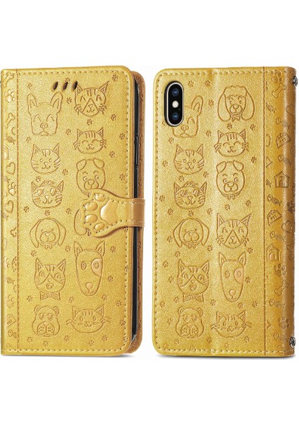 Iphone Xs Max Flip Kapak Kılıf Için Kılıf Karikatür Hayvanlar Darbeye (Yurt Dışından) fiyatları