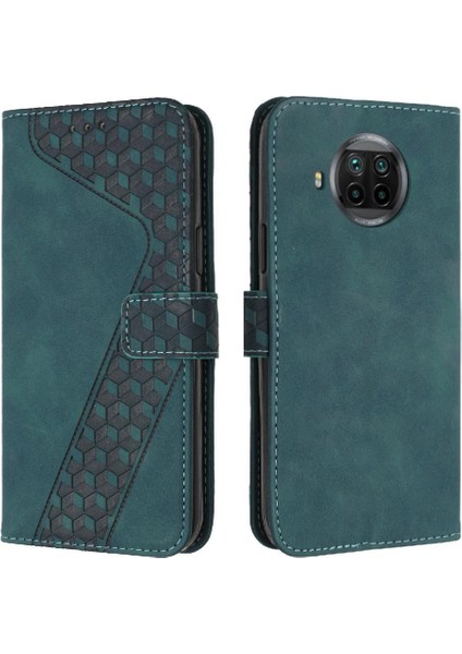 Telefon Kılıfı Için Xiaomi 10T Lite Flip Folio Manyetik Kickstand Kart Yuvaları (Yurt Dışından)