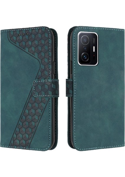 Telefon Kılıfı Için Xiaomi 11T/11T Pro Manyetik Kart Yuvaları Kapak Cüzdan Çevirin (Yurt Dışından)