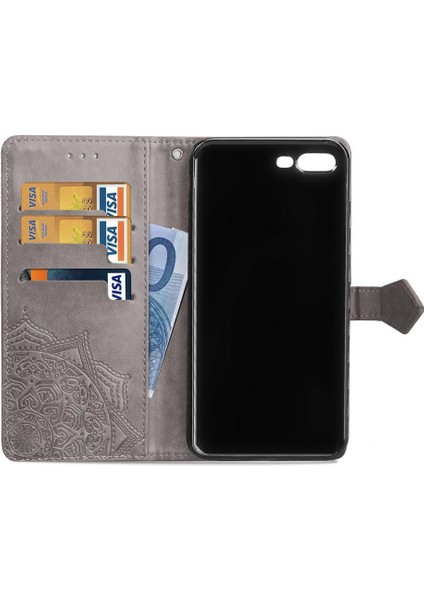 Iphone 8 Için Kılıf Artı/7 Artı Darbeye Kapak Çevirin Deri Kılıf Basit (Yurt Dışından) modelleri