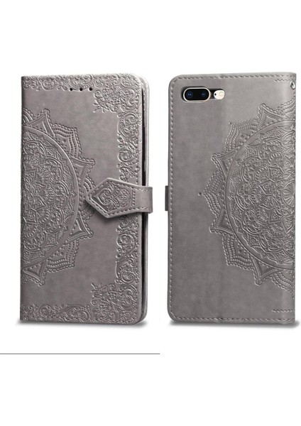 Iphone 8 Için Kılıf Artı/7 Artı Darbeye Kapak Çevirin Deri Kılıf Basit (Yurt Dışından) fırsatları
