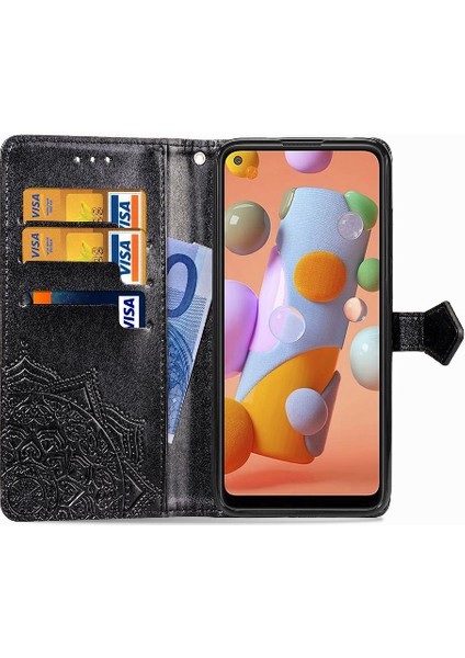 Samsung A11 Kılıf Kapak Kapak Darbeye Zarif Desen (Yurt Dışından) fırsatları