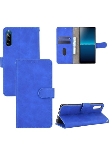 Kart Tutucu Kickstand Tam Koruma Kapağı ile Sony Xperia L4 Için Kılıf (Yurt Dışından)