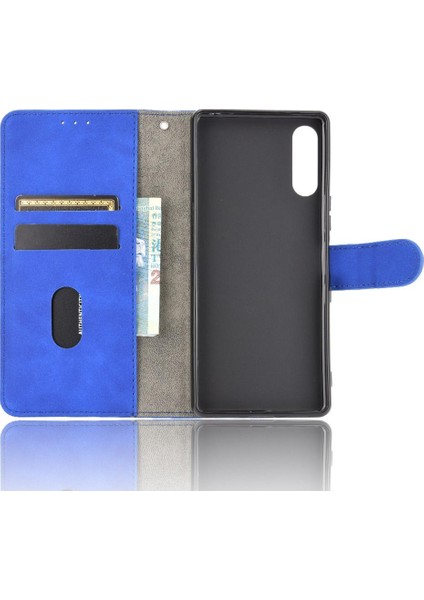 Kart Tutucu Kickstand Tam Koruma Kapağı ile Sony Xperia L4 Için Kılıf (Yurt Dışından) indirimleri