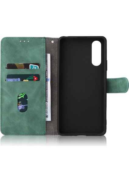 Kart Tutucu Kickstand Koruyucu Kapak ile Sony Xperia 10 Iv Için Kılıf (Yurt Dışından) modelleri