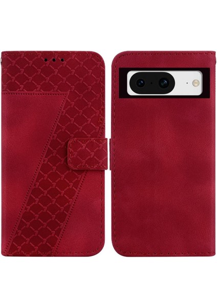 Google Piksel 8 Kart Yuvası Fonksiyonu Için Telefon Kılıfı Cüzdan Flip Folio Kapak (Yurt Dışından)