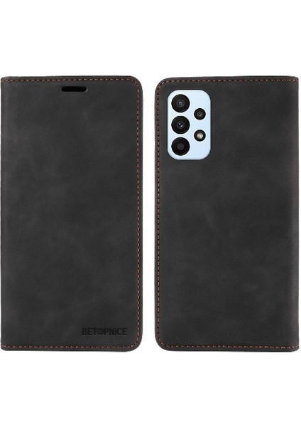 Samsung Galaxy M23 5g Için Kılıf Folio Cüzdan Koruyucu Manyetik Pu Deri (Yurt Dışından)