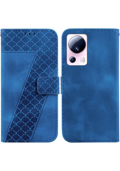 Telefon Kılıfı Için Xiaomi 13 Lite Cüzdan Flip Folio Kapak Kart Yuvası Fonksiyonu (Yurt Dışından)