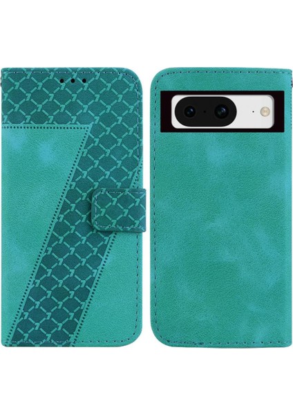 Google Piksel 8 Kart Yuvası Fonksiyonu Için Telefon Kılıfı Cüzdan Flip Folio Kapak (Yurt Dışından)