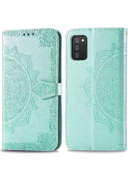 Samsung A02S Kılıf Için Kılıf Zarif Desen Kapak Çevirin Darbeye (Yurt Dışından)