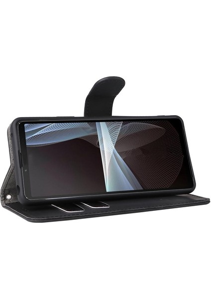 Kart Tutucu Kickstand Koruyucu Kapak ile Sony Xperia 10 Iv Için Kılıf (Yurt Dışından) fırsatları