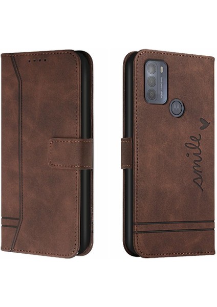 Motorola Moto G50 Kart Yuvaları Için Telefon Kılıfı Kapak Manyetik Kapatma Flip Pu (Yurt Dışından) indirimleri