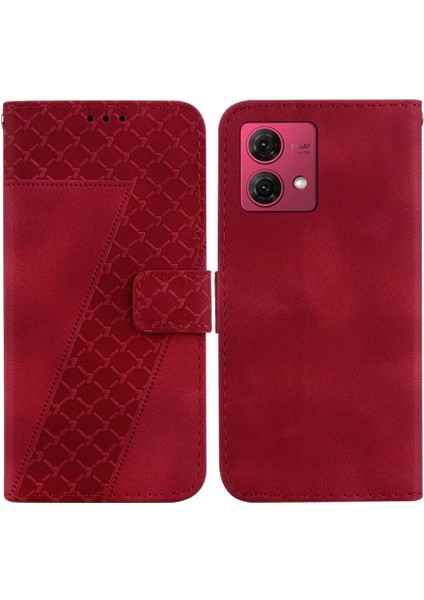 Motorola Moto G84 5g Pu Deri Kart Yuvası Fonksiyonu Cüzdan Desen (Yurt Dışından)