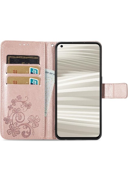 Realme Gt 2 Pro Için Zarif Iş Çevirme Kapağı Dört Yapraklı Yonca (Yurt Dışından) indirimleri
