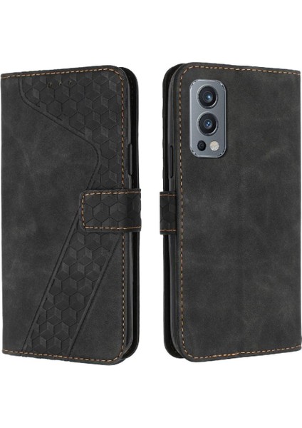 Oneplus Nord 2 5g Için Telefon Kılıfı Cüzdan Manyetik Kart Yuvaları Kapak Çevirin (Yurt Dışından)