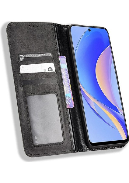 Huawei Nova Y90 Manyetik Kapatma Cüzdan Pu Deri Kılıf (Yurt Dışından) indirimleri