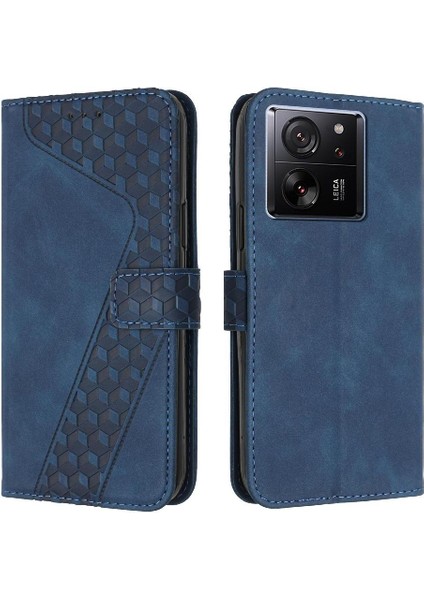 Telefon Kılıfı Için Xiaomi 13T/13T Pro Flip Folio Manyetik Cüzdan Kart Yuvaları (Yurt Dışından)