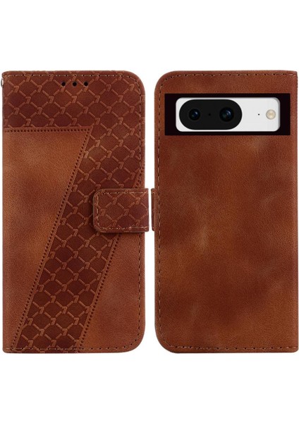 Google Piksel 8 Kart Yuvası Fonksiyonu Için Telefon Kılıfı Cüzdan Flip Folio Kapak (Yurt Dışından)