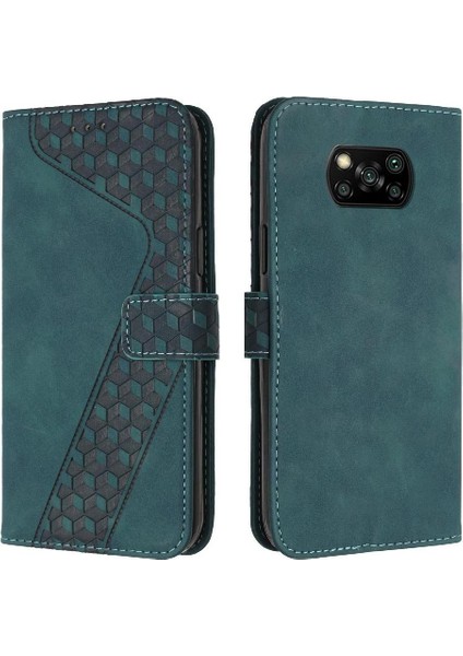 Xiaomi Poco X3/x3 Pro/x3 Nfc Cüzdan Manyetik Kickstand Flip Için Telefon Kılıfı (Yurt Dışından)