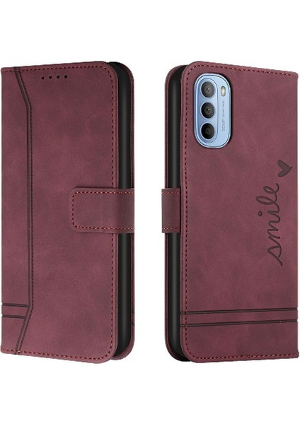 Motorola Moto G51 5g Için Telefon Kılıfı Pu Deri Flip Folio Cüzdan El Kartı (Yurt Dışından) indirimleri