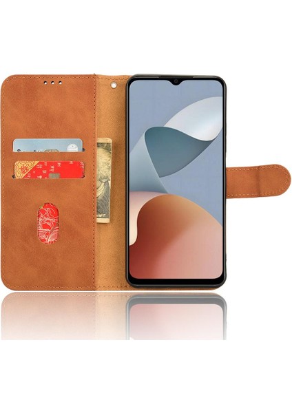 Zte A54 Kart Ekleme Deri Folio Flip Case Tam Koruma (Yurt Dışından) fırsatları