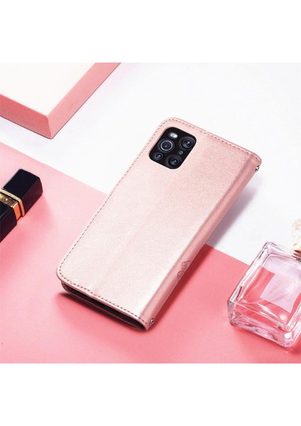 Oppo Bulmak Için Kılıf X3 Pro Dört Yapraklı Yonca Flip Kapak Kısa Kayış Iş (Yurt Dışından) indirimleri