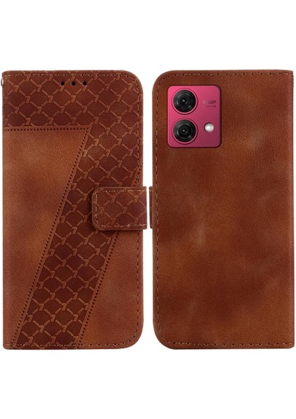 Motorola Moto G84 5g Pu Deri Kart Yuvası Fonksiyonu Cüzdan Desen (Yurt Dışından)