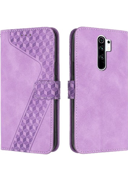 Telefon Kılıfı Için Xiaomi Redmi 9 Kickstand Flip Folio Cüzdan Kart Yuvaları Kapak (Yurt Dışından)