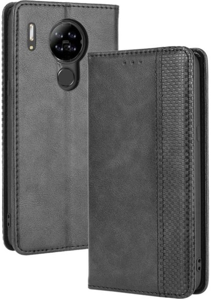 Blackview A80 Cüzdan Manyetik Kapatma Pu Deri Için Kılıf (Yurt Dışından)