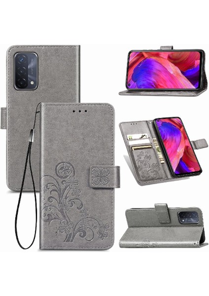 Oppo A93 5g Flip Kapak Kılıf Için Kılıf Zarif Iş Kısa Dört (Yurt Dışından) fiyatları