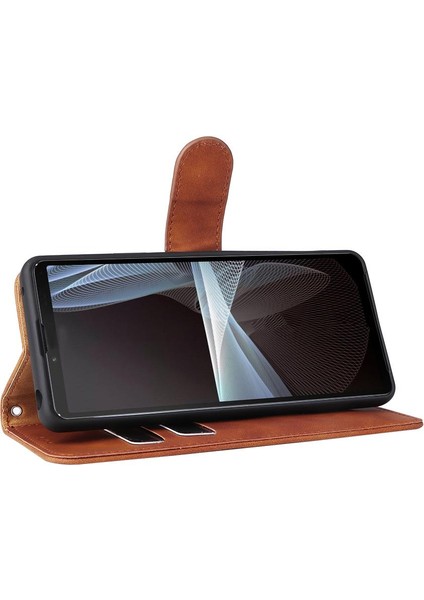 Kart Tutucu Kickstand Koruyucu Kapak ile Sony Xperia 10 Iv Için Kılıf (Yurt Dışından) fiyatları