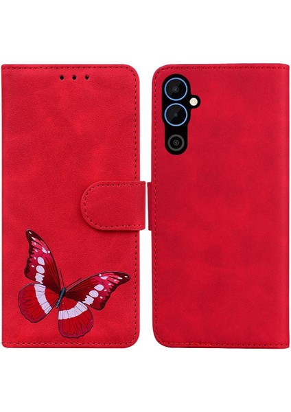 Tecno Pova Neo 2 Kelebek Kart Yuvaları Için Kılıf Cüzdan Renk Baskılı Flip (Yurt Dışından)