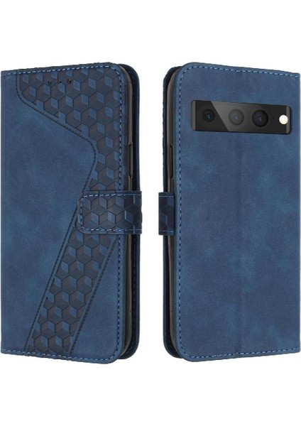 Google Pixel 7 Pro Için Telefon Kılıfı Kickstand Cüzdan Flip Folio Kart Yuvaları (Yurt Dışından)