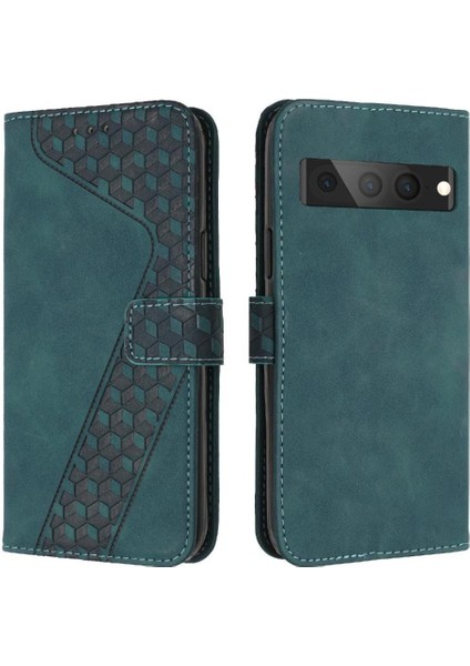 Google Pixel 7 Pro Için Telefon Kılıfı Kickstand Cüzdan Flip Folio Kart Yuvaları (Yurt Dışından)