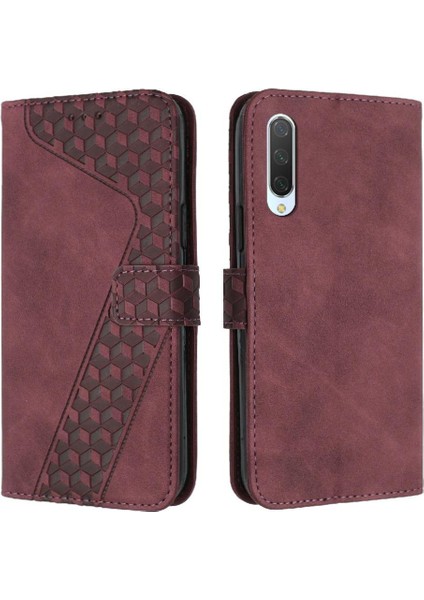 Xiaomi 9 Se Flip Folio Kickstand Manyetik Cüzdan Kart Yuvaları Için Telefon Kılıfı (Yurt Dışından)