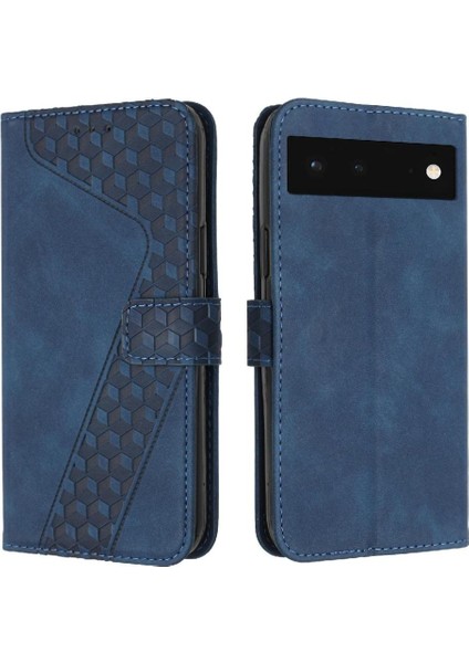 Google Piksel 6 Flip Folio Cüzdan Manyetik Kart Yuvaları Kapak Için Telefon Kılıfı (Yurt Dışından)