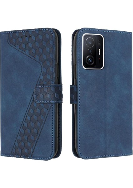 Telefon Kılıfı Için Xiaomi 11T/11T Pro Manyetik Kart Yuvaları Kapak Cüzdan Çevirin (Yurt Dışından)