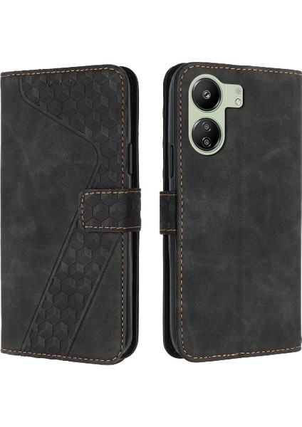 Xiaomi Poco C65 Manyetik Kickstand Flip Folio Cüzdan Kart Için Telefon Kılıfı (Yurt Dışından) indirimleri