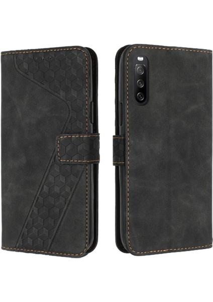 Sony Xperia 10 V Manyetik Kart Yuvaları Için Telefon Kılıfı Kapak Cüzdan Flip (Yurt Dışından)