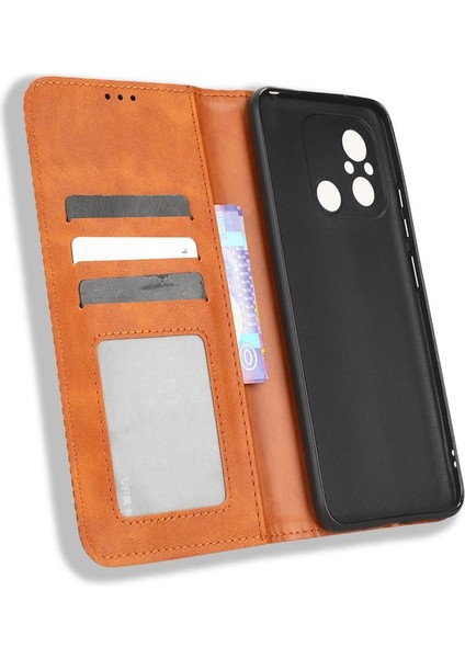 Xiaomi Redmi 12C Cüzdan Manyetik Kapatma Pu Deri Kılıf (Yurt Dışından) indirimleri