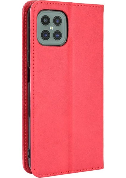 Cubot C30 Cüzdan Manyetik Kapatma Pu Deri Için Kılıf (Yurt Dışından)