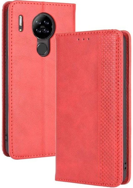 Blackview A80 Cüzdan Manyetik Kapatma Pu Deri Için Kılıf (Yurt Dışından)