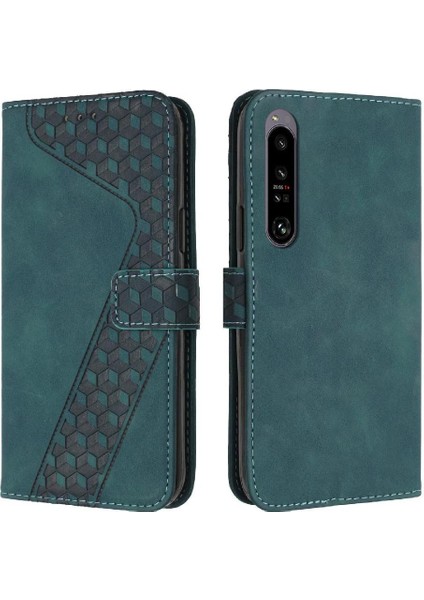 Sony Xperia 1 Iv Kickstand Kart Yuvaları Için Telefon Kılıfı Kapak Manyetik Flip (Yurt Dışından)