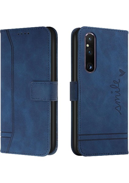 Sony Xperia 1 V Manyetik Kapatma Flip Folio Cüzdan Pu Kart Için Telefon Kılıfı (Yurt Dışından) indirimleri