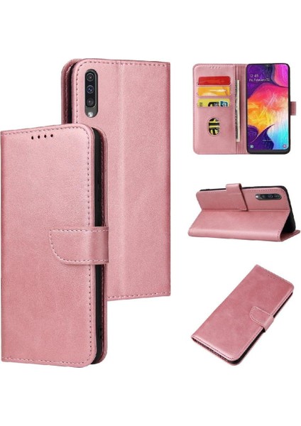 Samsung Galaxy A50/A50S/A30S Için Kılıf Kart Tutucu Kickstand Tam Kart ile (Yurt Dışından)