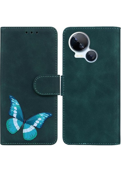 Tecno Spark 10 5g Kart Yuvaları Için Kılıf Renk Baskılı Flip Folio Kapak (Yurt Dışından)