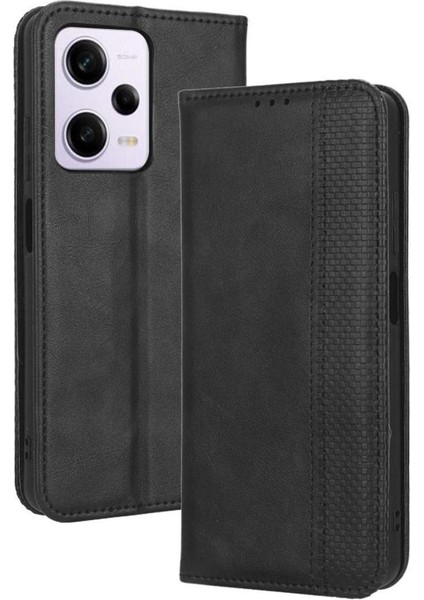 Xiaomi Redmi Not 12 Pro Artı 5g Manyetik Kapatma Cüzdan Pu (Yurt Dışından)