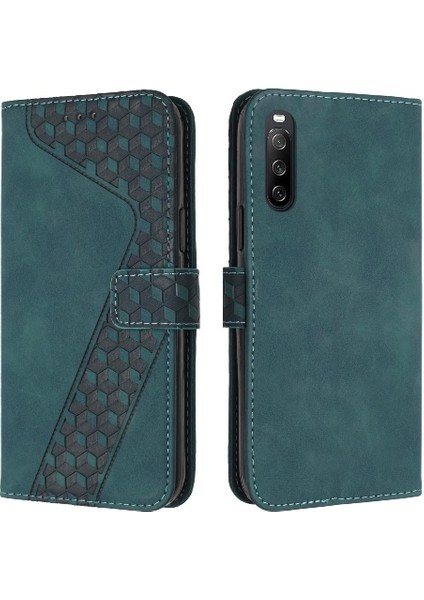 Sony Xperia 10 V Manyetik Kart Yuvaları Için Telefon Kılıfı Kapak Cüzdan Flip (Yurt Dışından)