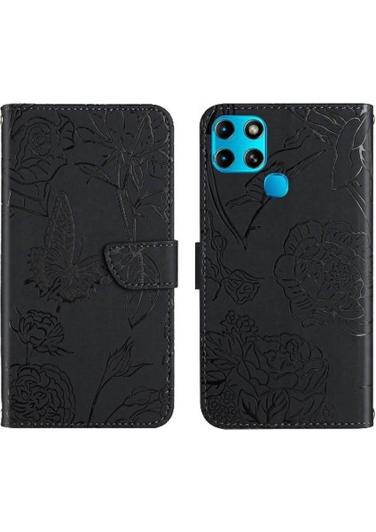 Infinix Akıllı 6 Anti-Damla Koruma Için Kılıf ile Darbeye Deri Kılıf (Yurt Dışından)