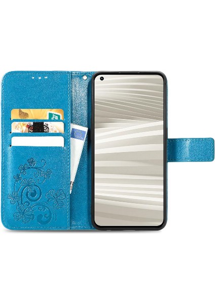 Realme Gt 2 Pro Için Zarif Iş Çevirme Kapağı Dört Yapraklı Yonca (Yurt Dışından) fırsatları
